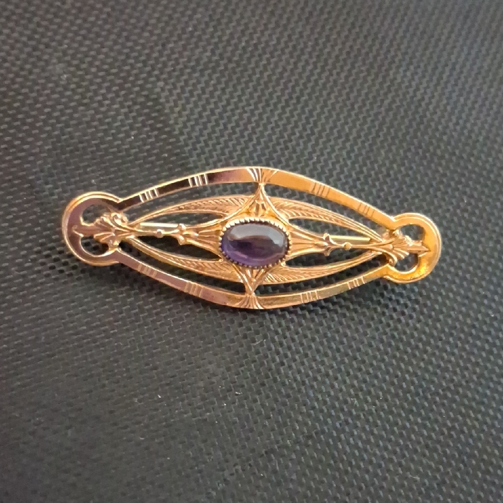 14 karat gold filled brooch